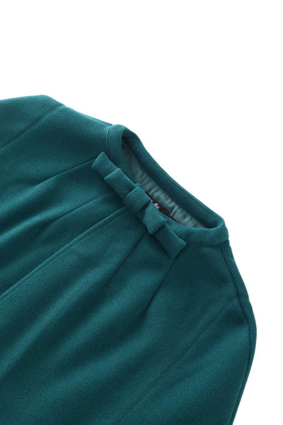 PRE ORDER Sabrina Dark Green Vintage Comfy Cape Shrug