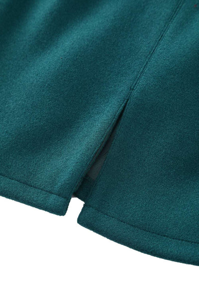 PRE ORDER Sabrina Dark Green Vintage Comfy Cape Shrug