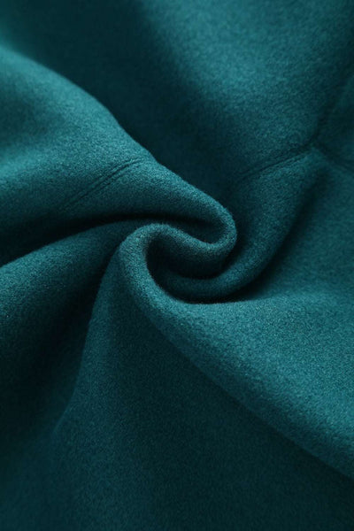 PRE ORDER Sabrina Dark Green Vintage Comfy Cape Shrug