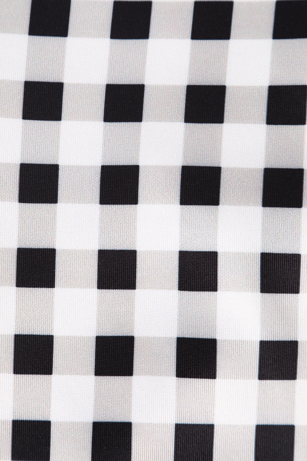Darlene Dress in Black and White Check