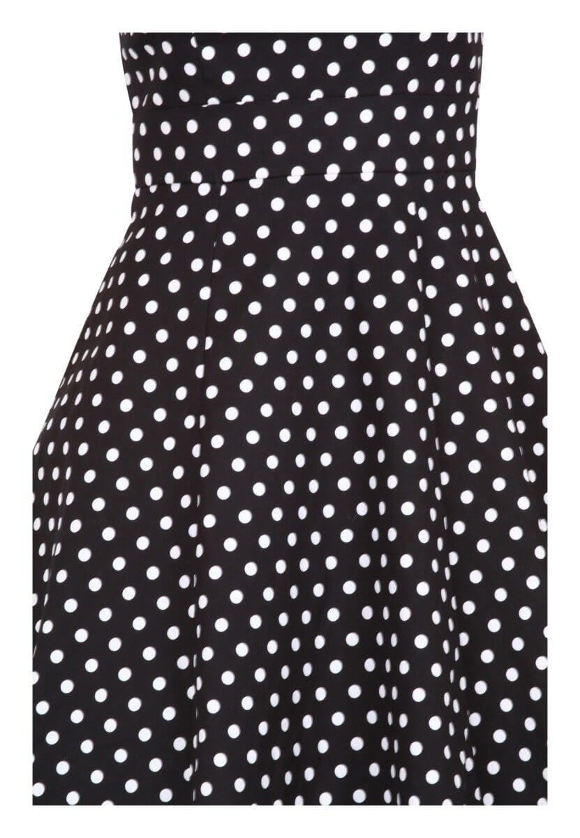Woman's Flirty Fifties Style Dress in Black