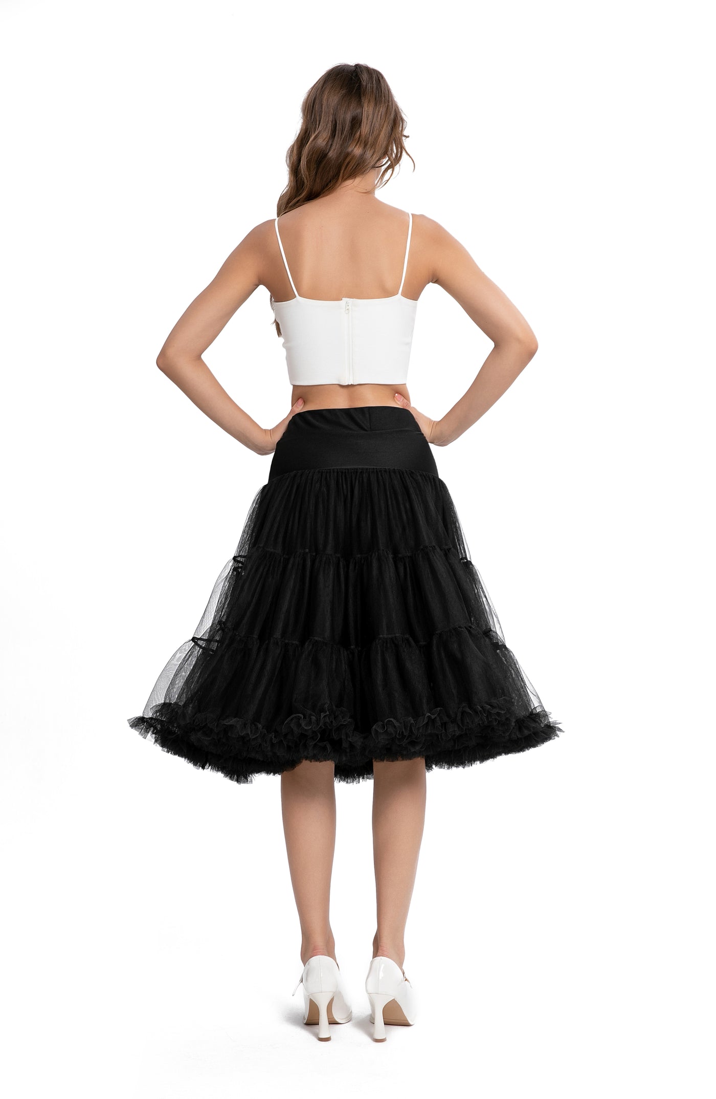 PRE ORDER Fluffy Petticoat in Black