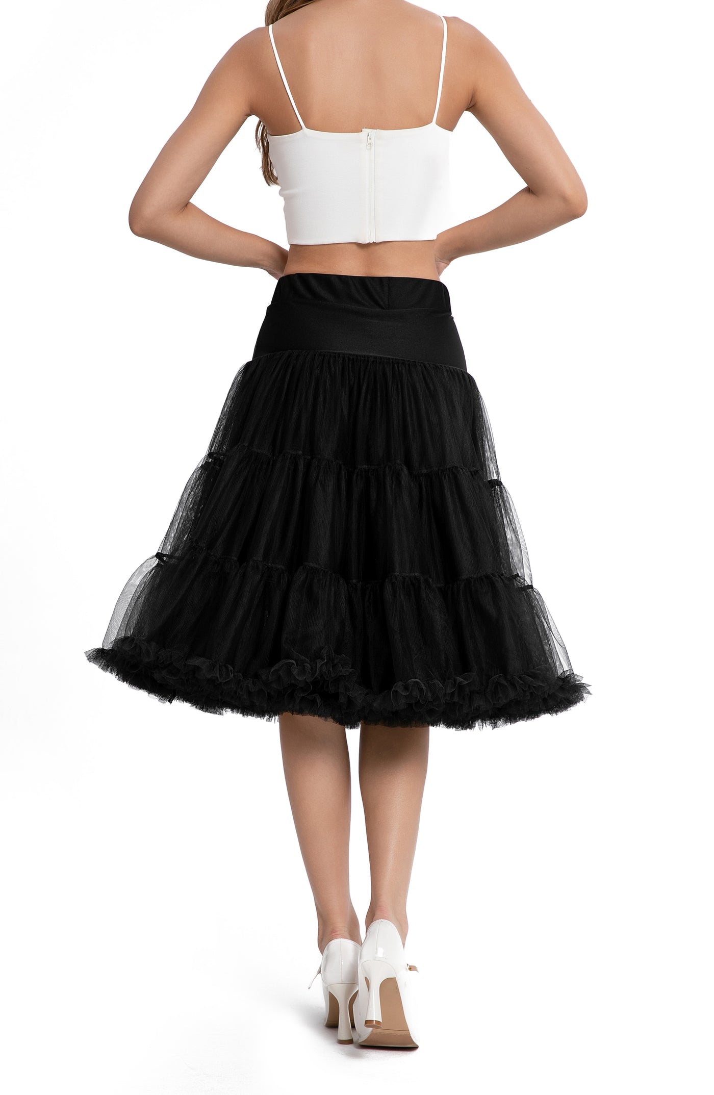 PRE ORDER Fluffy Petticoat in Black