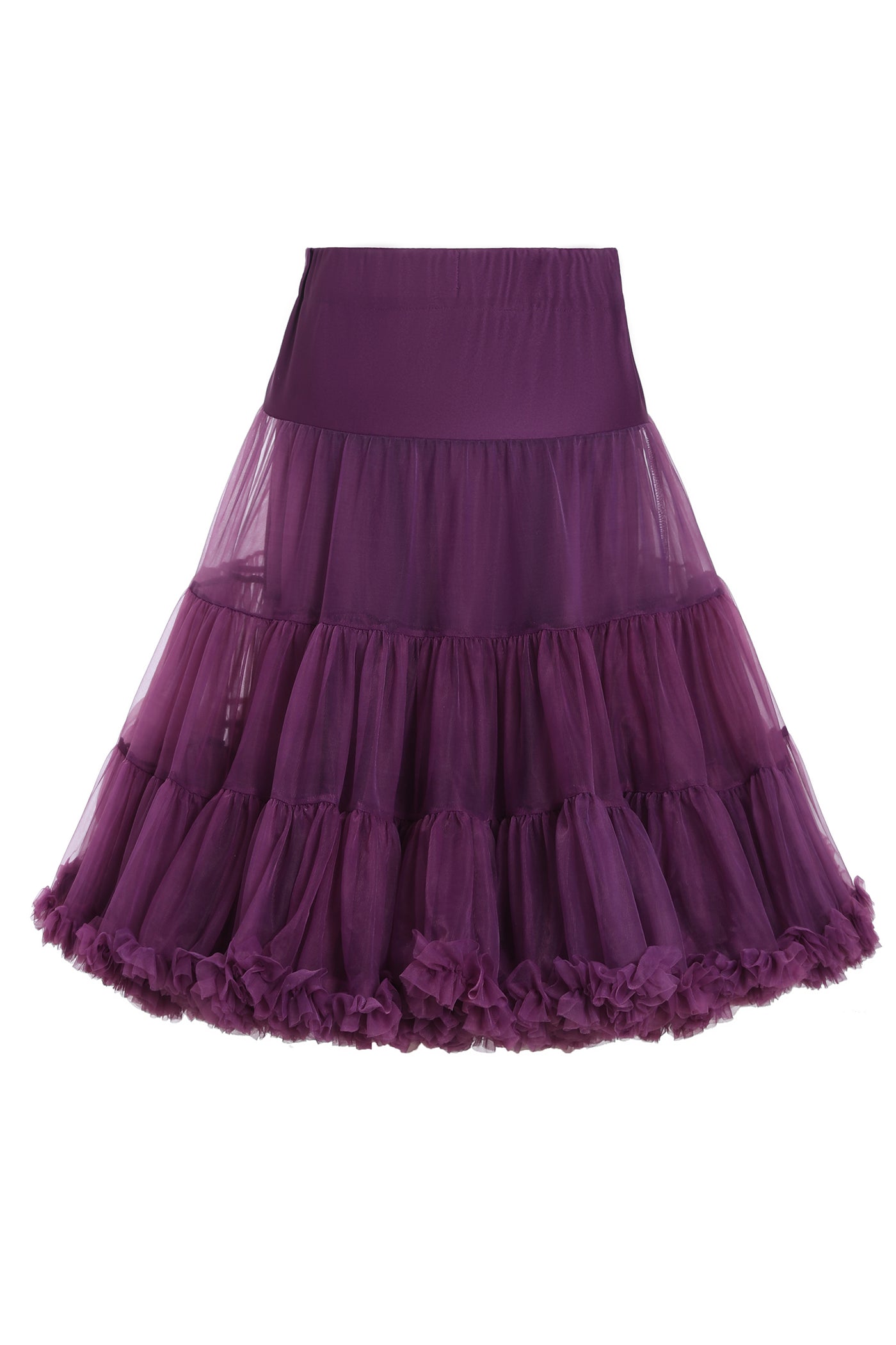 Soft & Fluffy Purple Petticoat 25.5 Inches