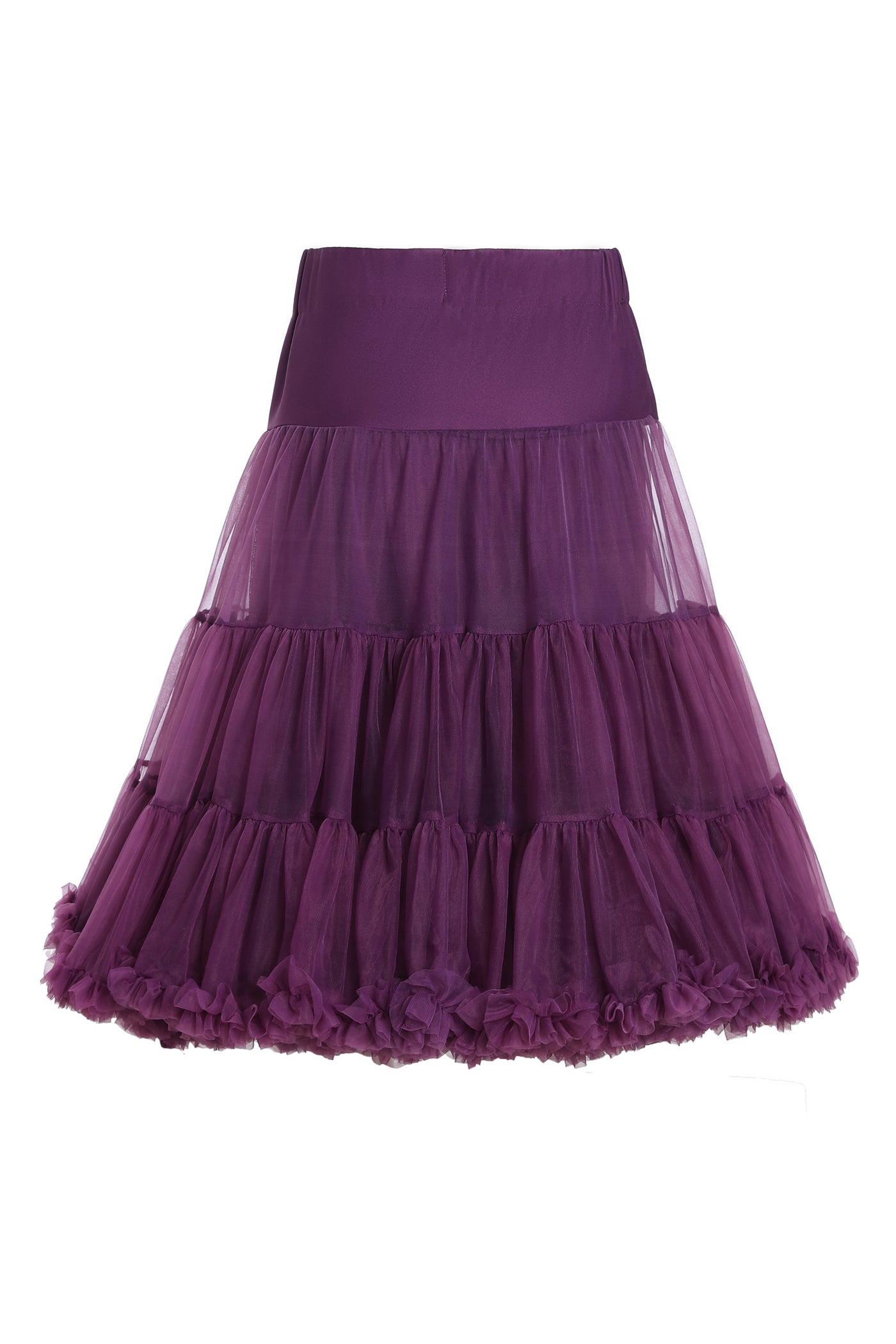 Soft & Fluffy Purple Petticoat 25.5 Inches