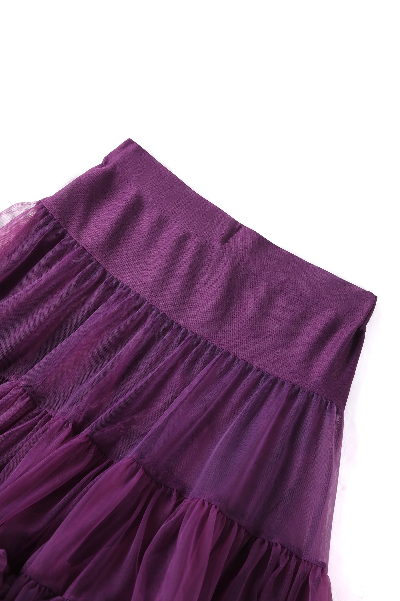 Soft & Fluffy Purple Petticoat 25.5 Inches