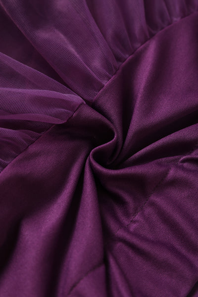 Soft & Fluffy Purple Petticoat 25.5 Inches