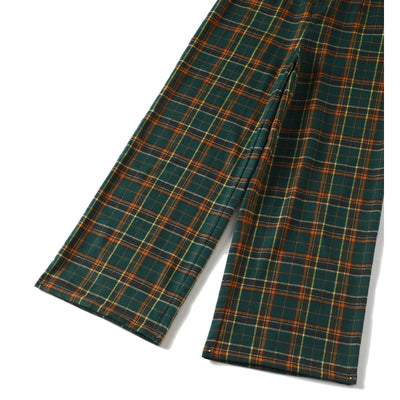 Sylvia Green Tartan Jumpsuit