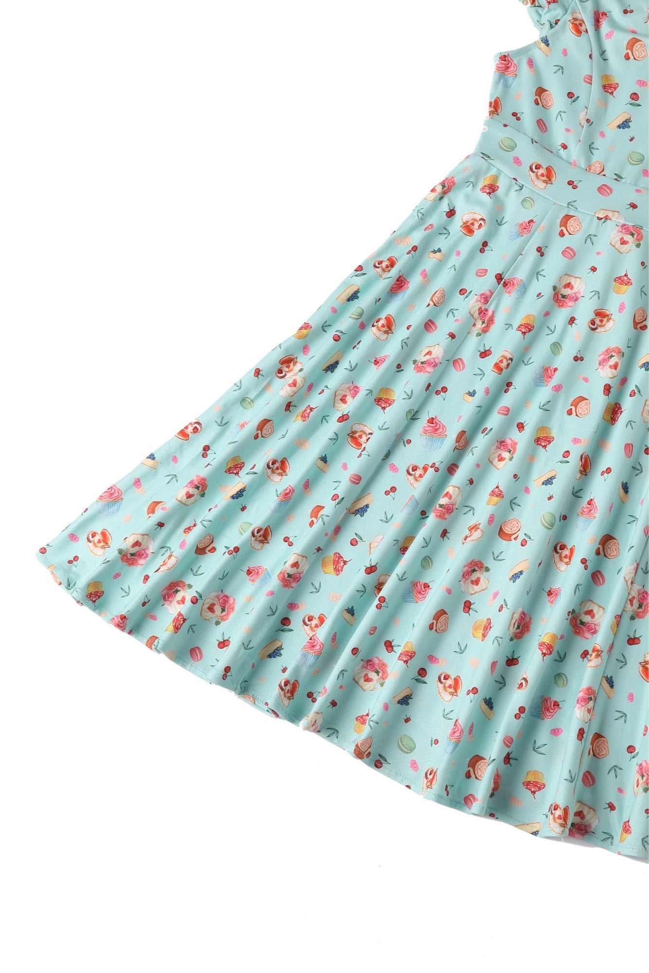 PRE ORDER Children Claudia Flirty Fifties Style Afternoon Tea Dress In Baby Blue