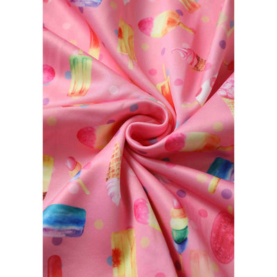 PRE-ORDER Children Amanda Swing Dress in Pink Popsicle Print