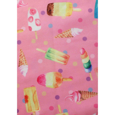 PRE-ORDER Children Amanda Swing Dress in Pink Popsicle Print