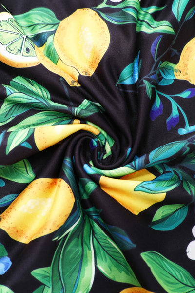 Georgina Lemon Maxi Wrap Dress