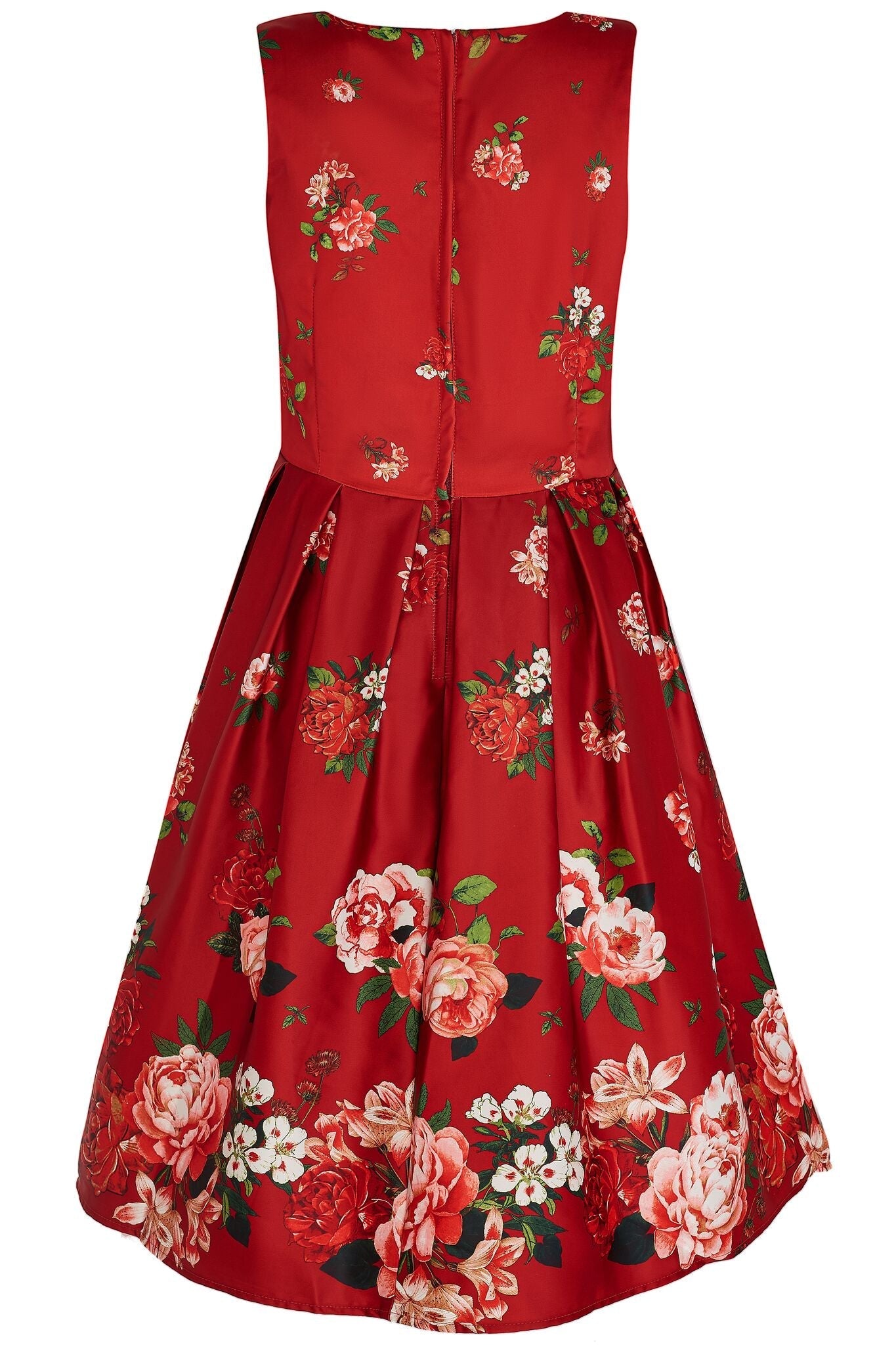 PRE ORDER Annie Raising Rose Swing Dress in Burgundy