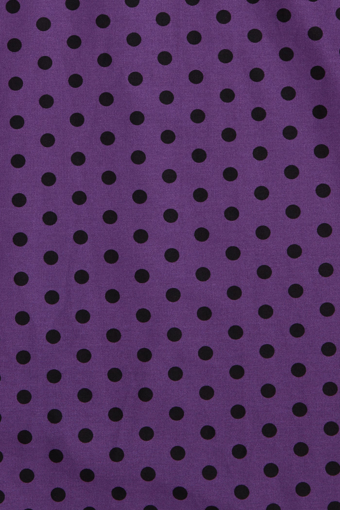PRE ORDER Annie Polka Dot Swing Dress in Purple/Black