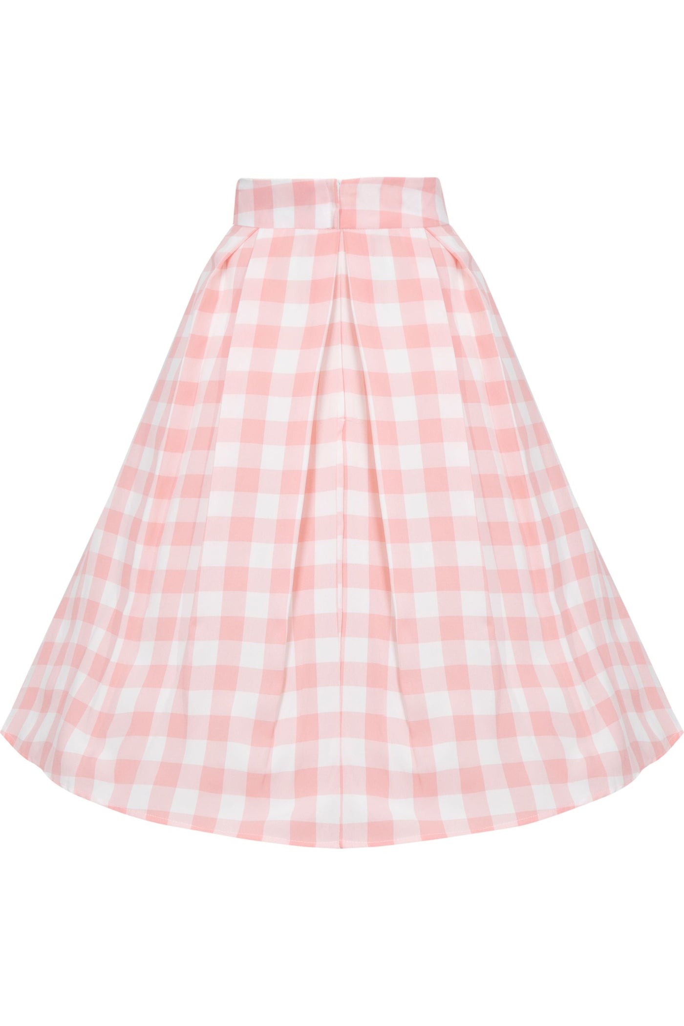 PRE-ORDER Pink Gingham Swing Skirt