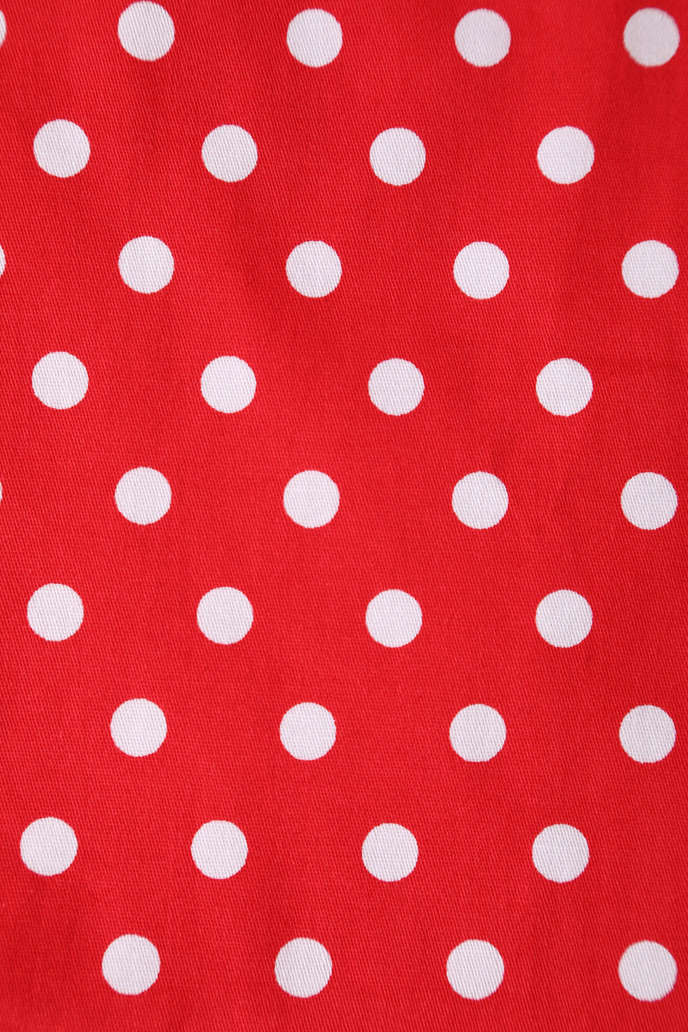 EU STOCK Lily Red Polka Off Shoulder Swing Dress