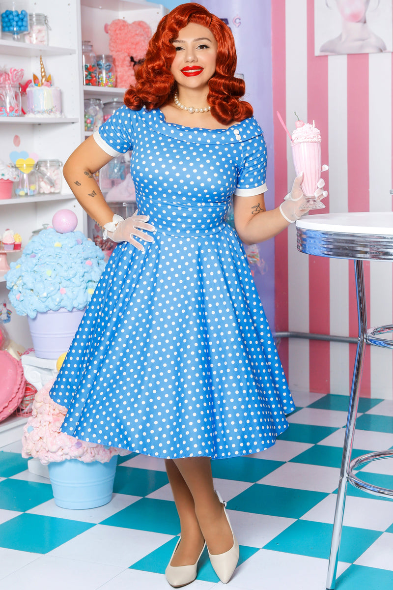 PRE ORDER Darlene Light Blue 50&