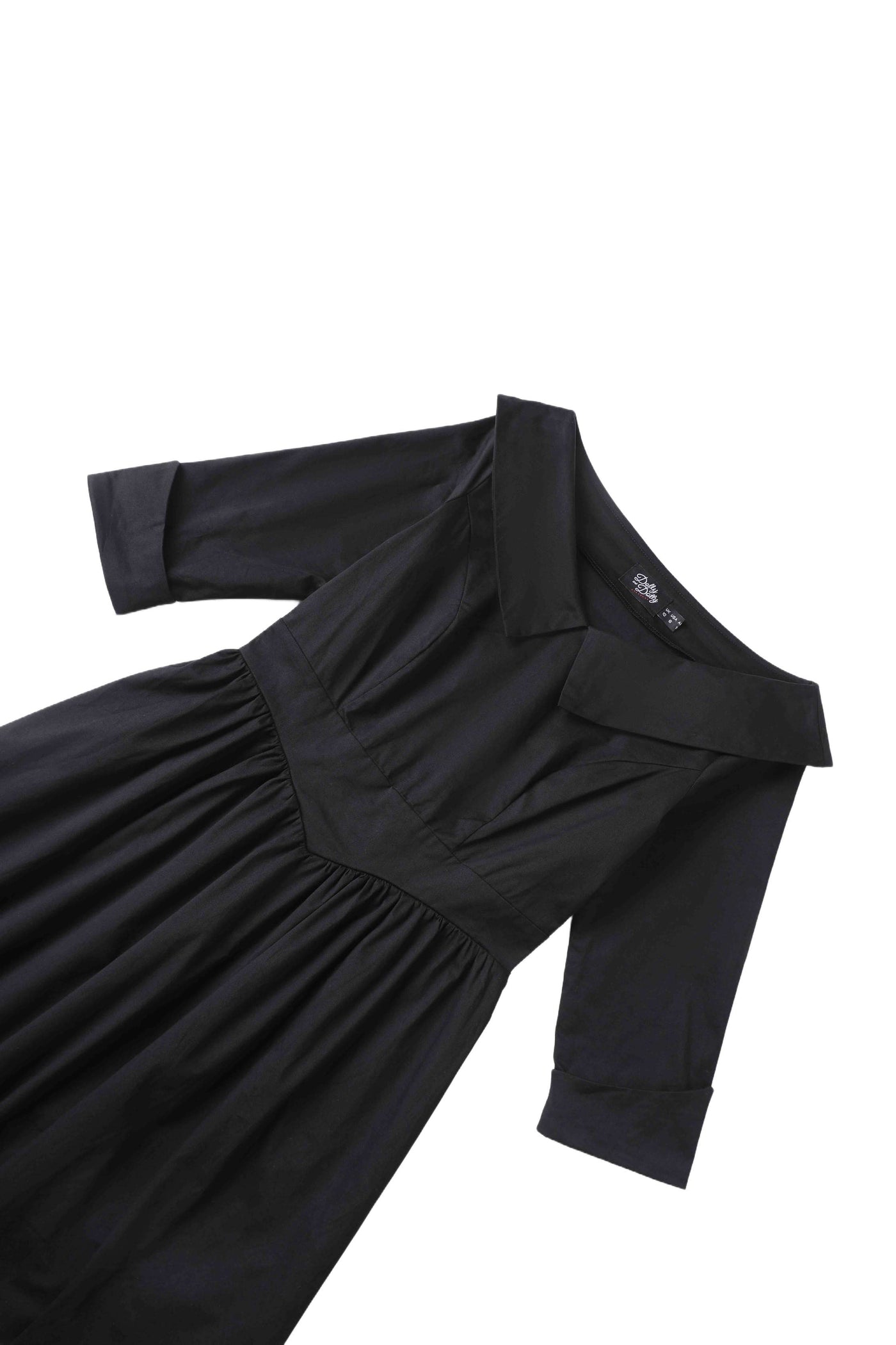 Ruth Classic Elegance Black Swing Dress