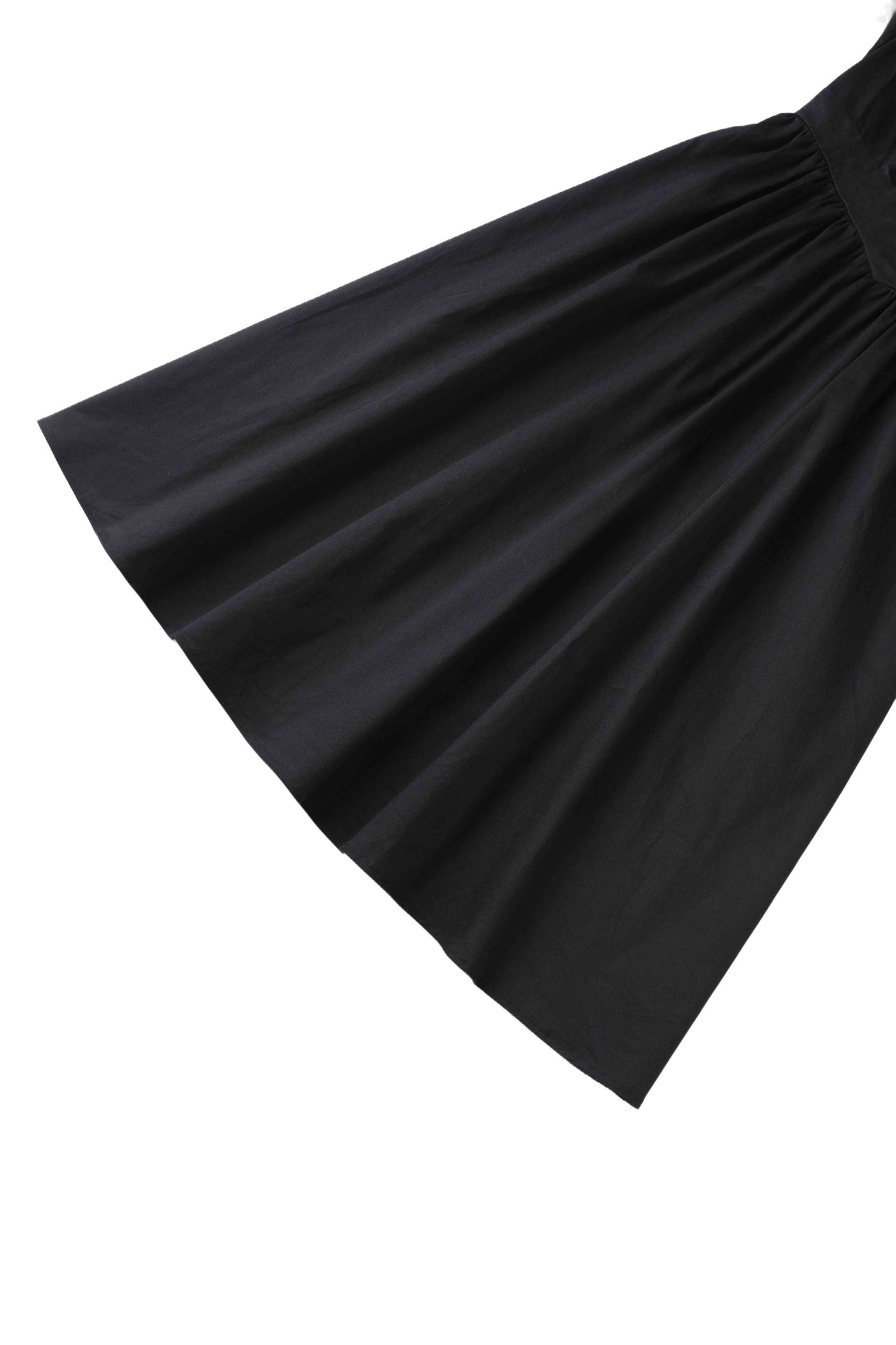 Ruth Classic Elegance Black Swing Dress