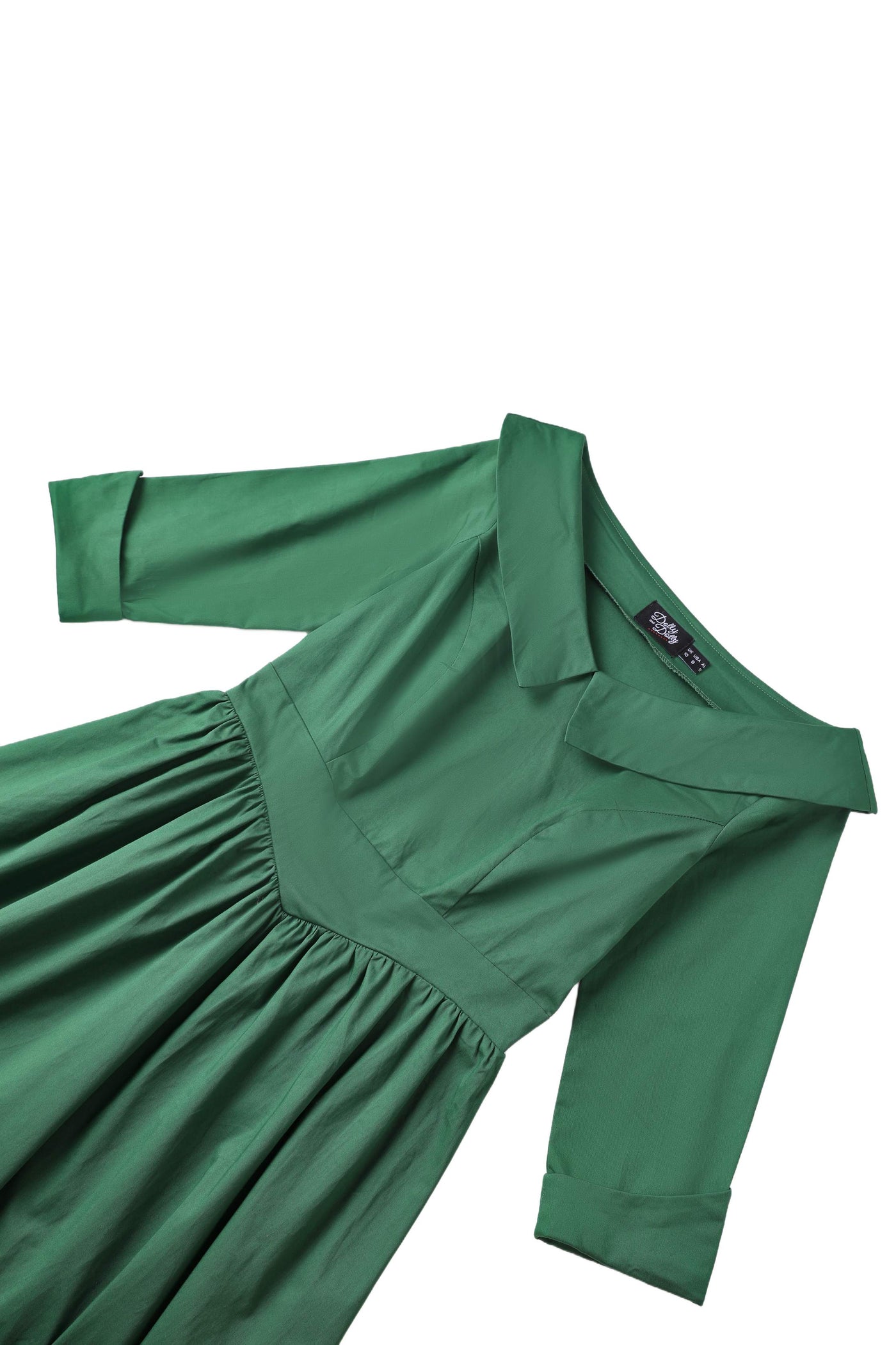 Ruth Emerald Green Swing Dress