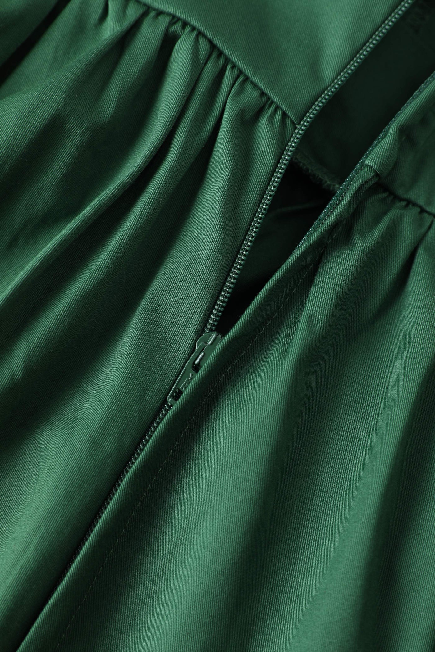 Ruth Emerald Green Swing Dress