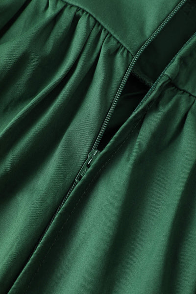 Ruth Emerald Green Swing Dress