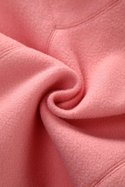 EU STOCK Sabrina Coral Pink Vintage Comfy Cape Shrug