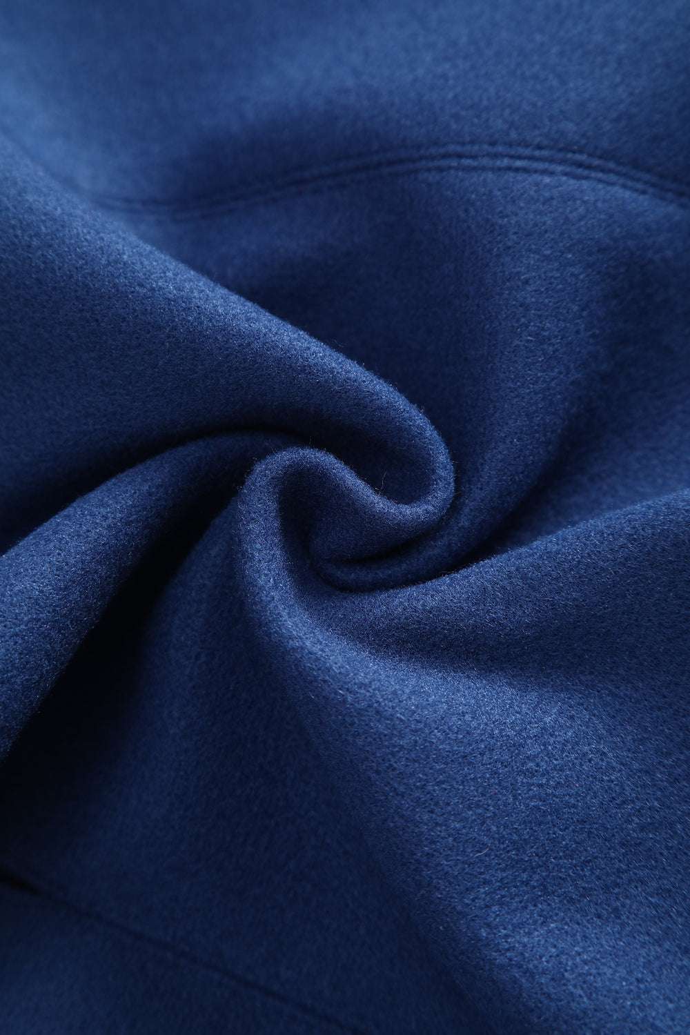 EU STOCK Sabrina Navy Blue Vintage Comfy Cape Shrug
