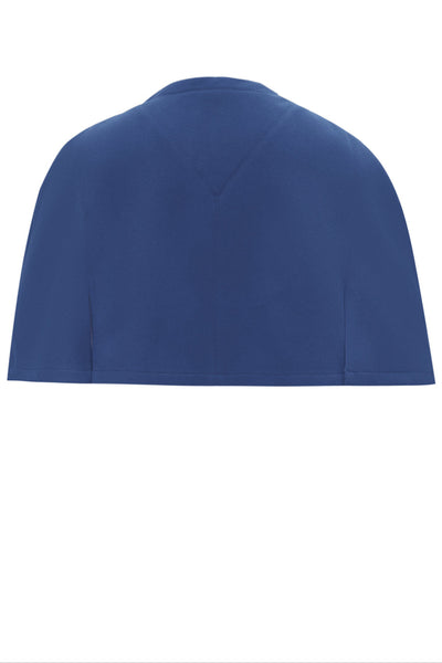 EU STOCK Sabrina Navy Blue Vintage Comfy Cape Shrug