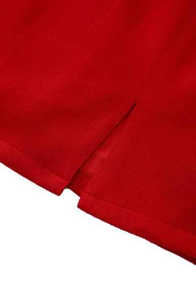 PRE ORDER Sabrina Red Glamorous 50s Style Cape Shrug