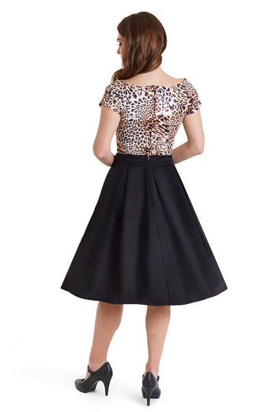 PRE ORDER Lilian Off Shoulder Leopard Print Top