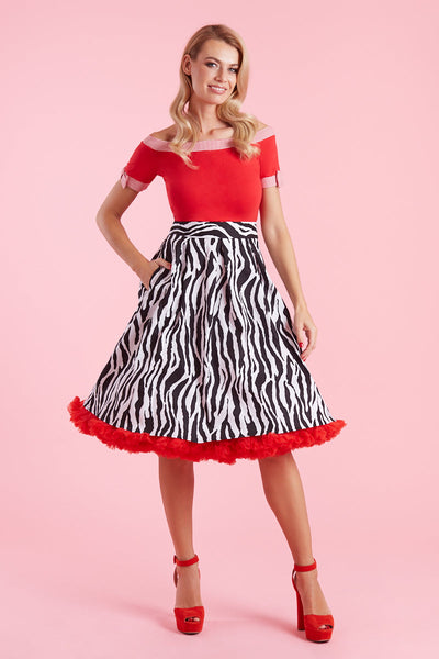 PRE ORDER Layla Off Shoulder Red Top
