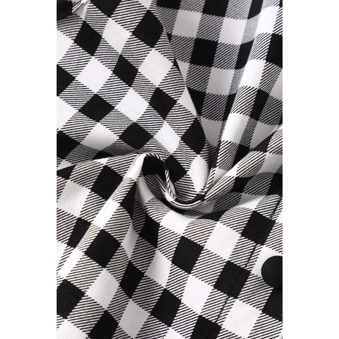 Lisa Black White Stripe Collared Swing Dress