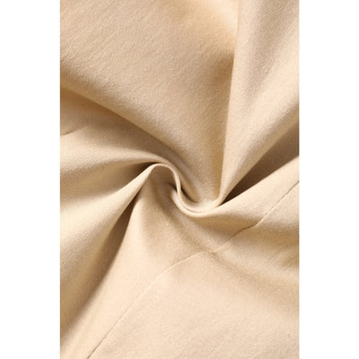 PRE-ORDER Lisa Cream and Dark Green Collared Swing Dress