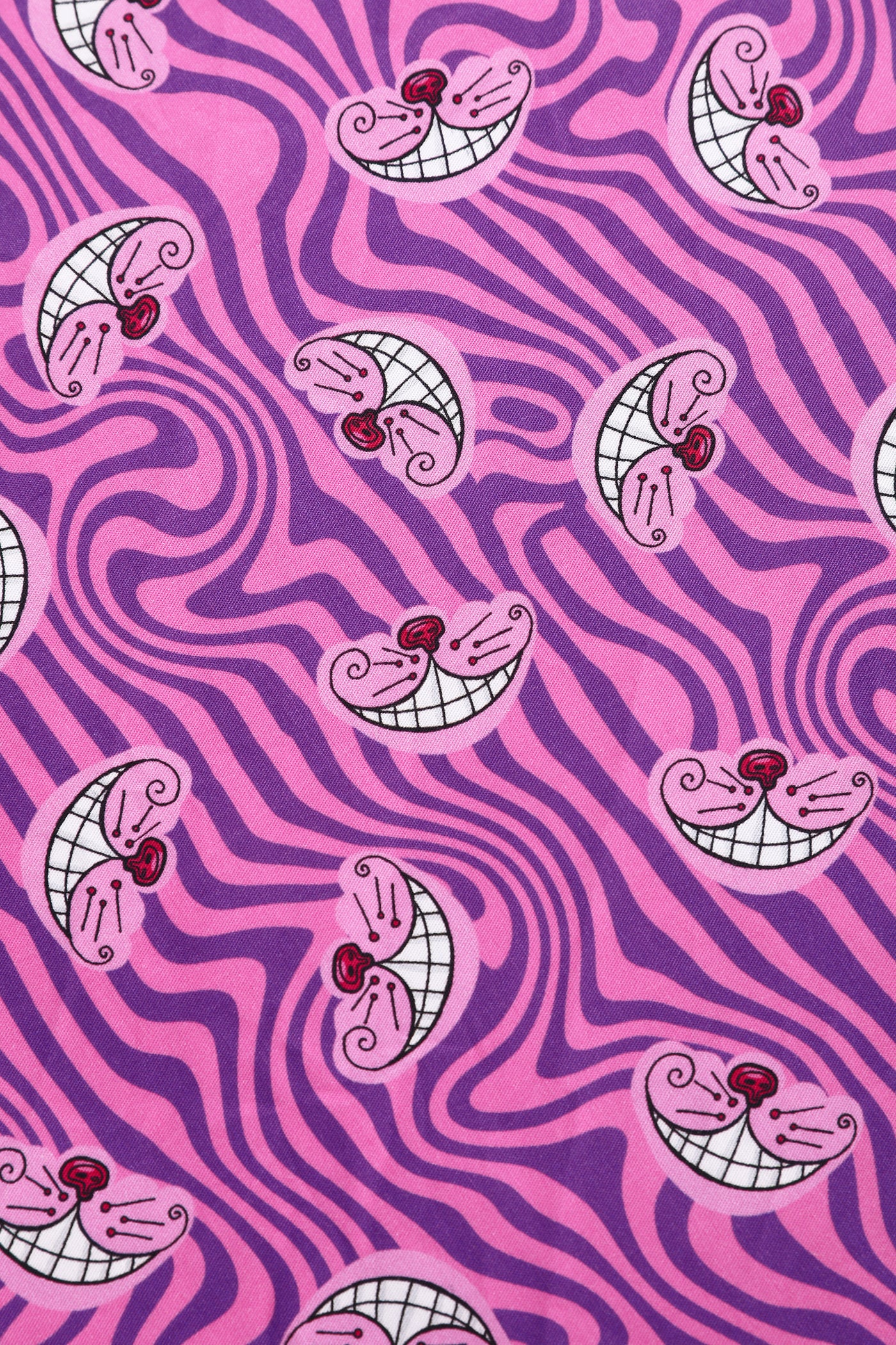 Penelope II Pink Cheshire Cat Shirt Dress