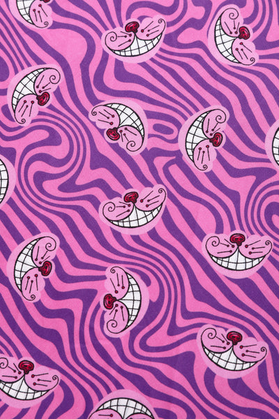 Penelope II Pink Cheshire Cat Shirt Dress