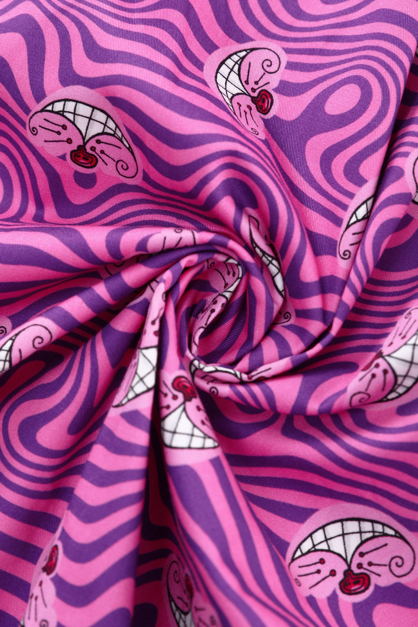 Penelope II Pink Cheshire Cat Shirt Dress