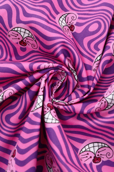 Penelope II Pink Cheshire Cat Shirt Dress