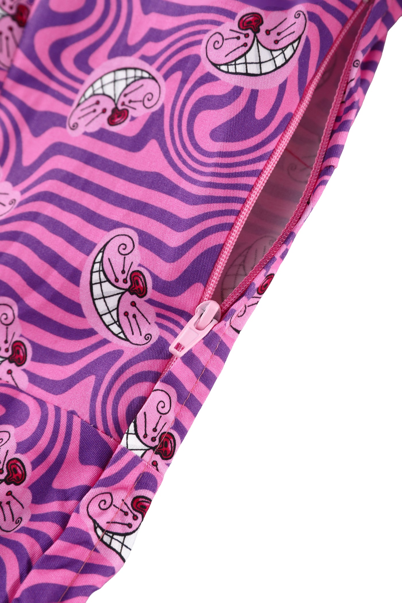 Penelope II Pink Cheshire Cat Shirt Dress