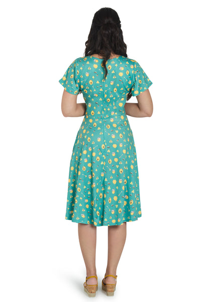 Palma Bee & Honey Short Sleeved Dress