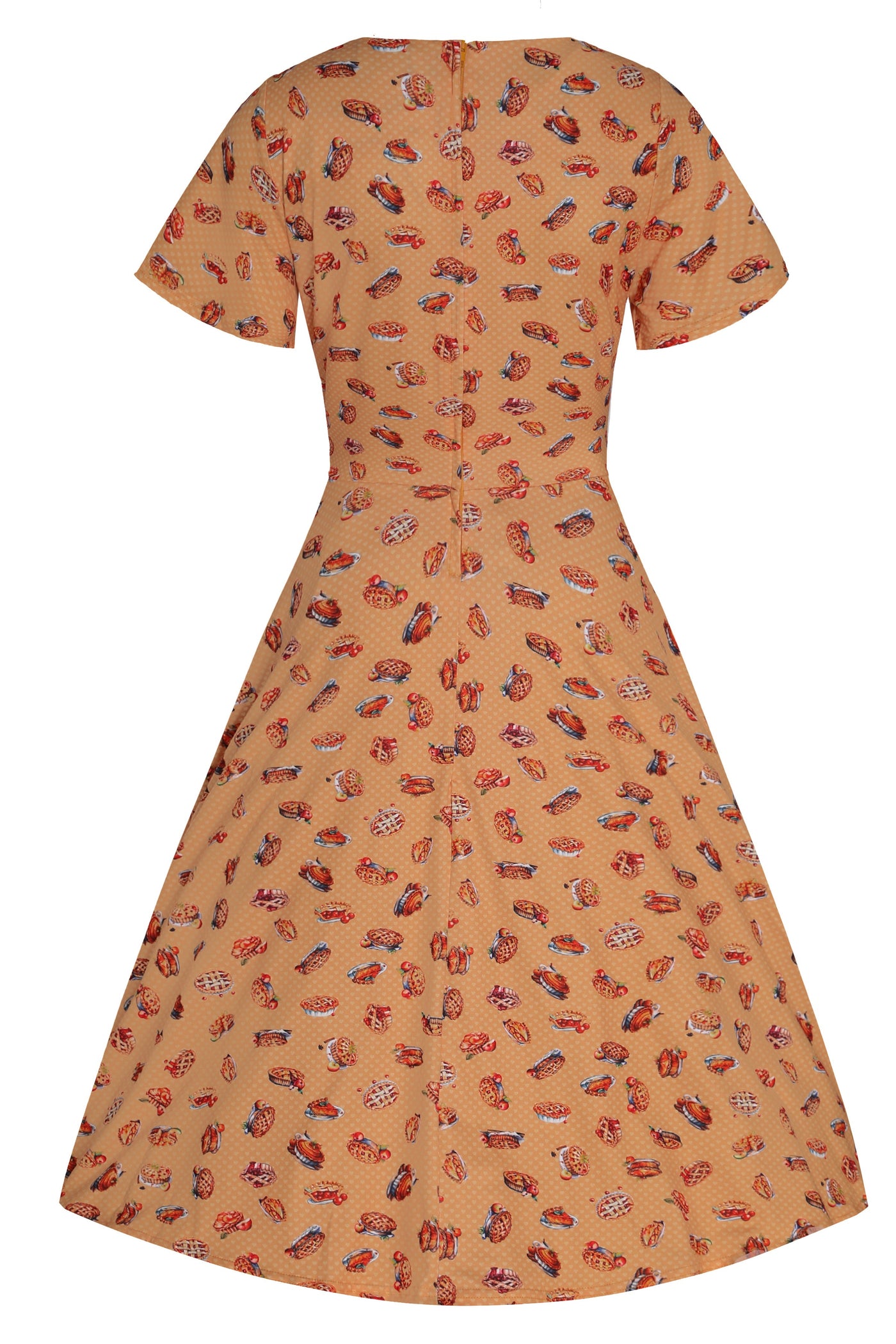EU STOCK Palma Apple Pie Short Sleeved Dress