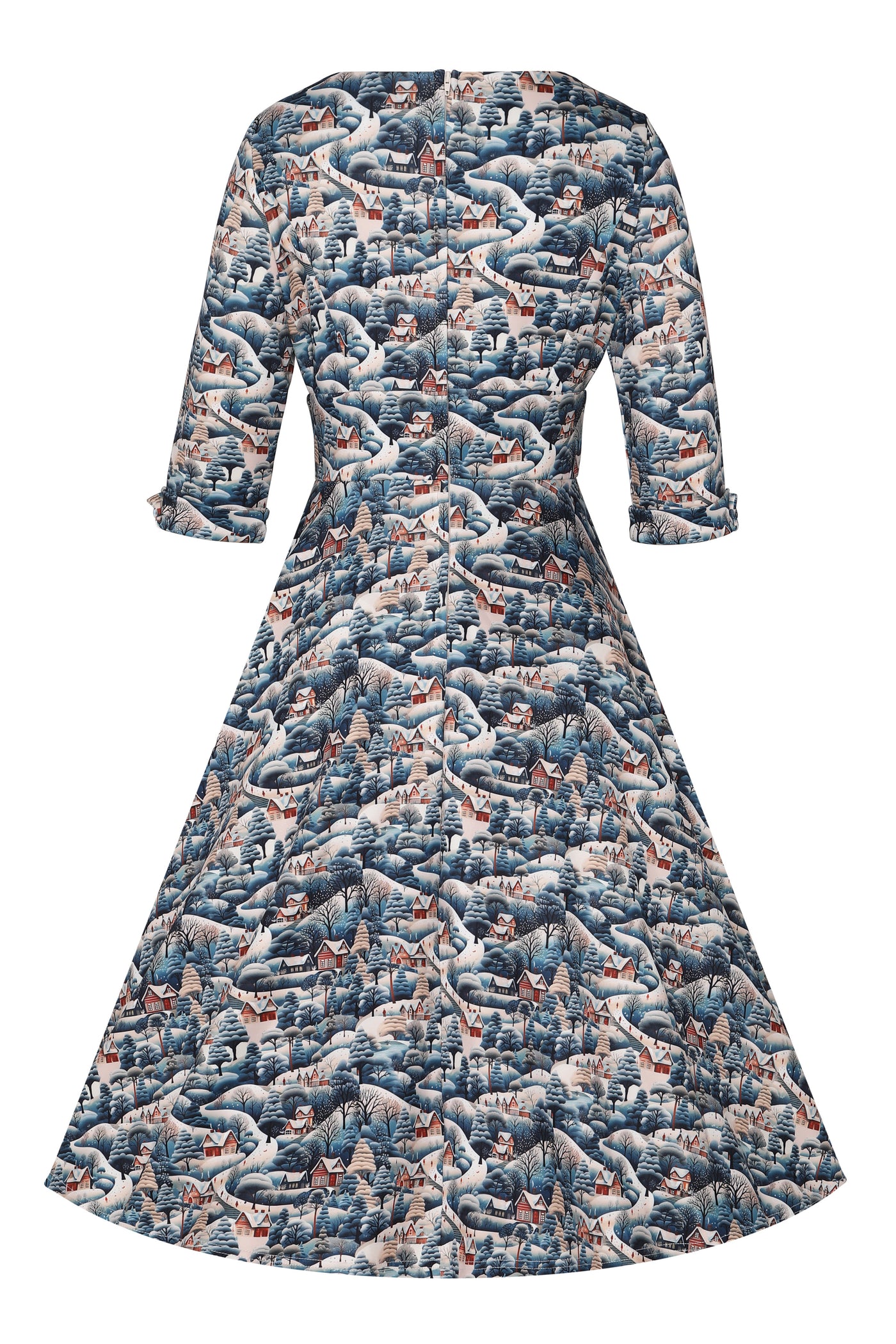 Scarlette Blue Winter Village Dress