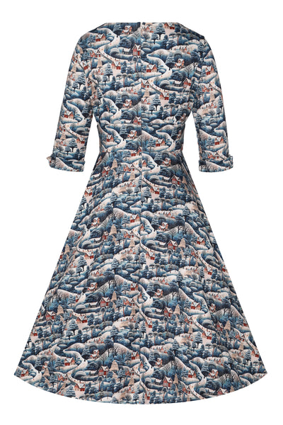 Scarlette Blue Winter Village Dress