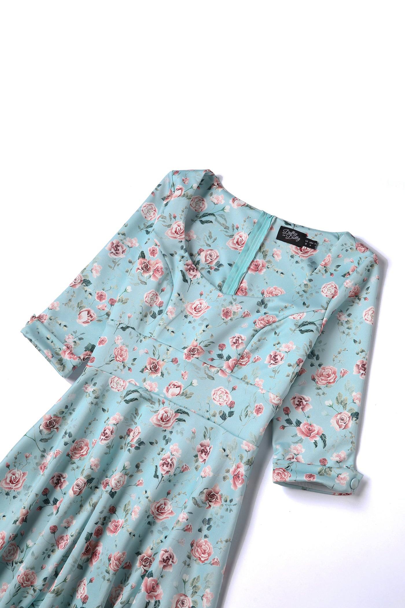 Scarlette Rose Baby Blue Midi Dress