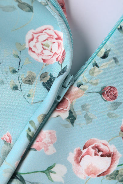 Scarlette Rose Baby Blue Midi Dress