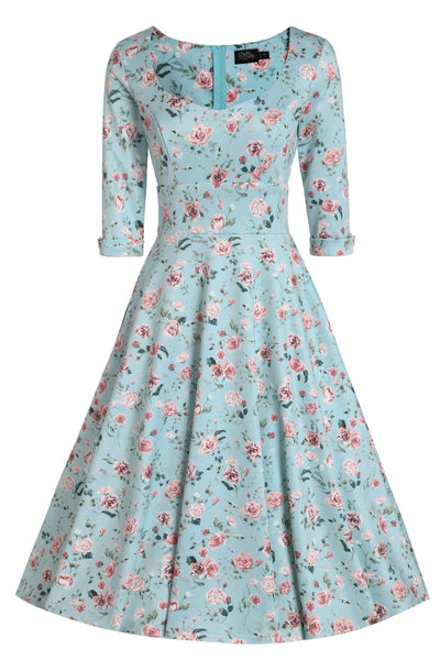 Scarlette Rose Baby Blue Midi Dress