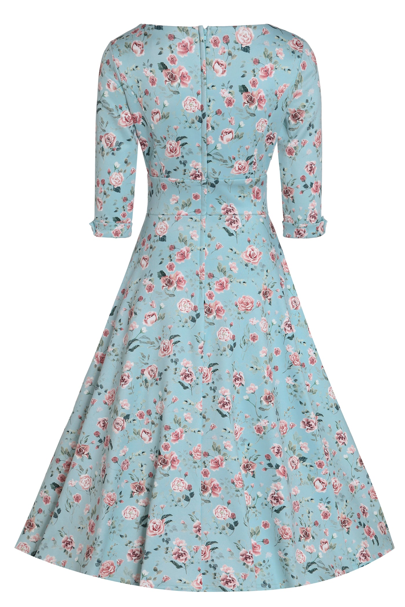 Scarlette Rose Baby Blue Midi Dress