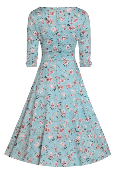 Scarlette Rose Baby Blue Midi Dress