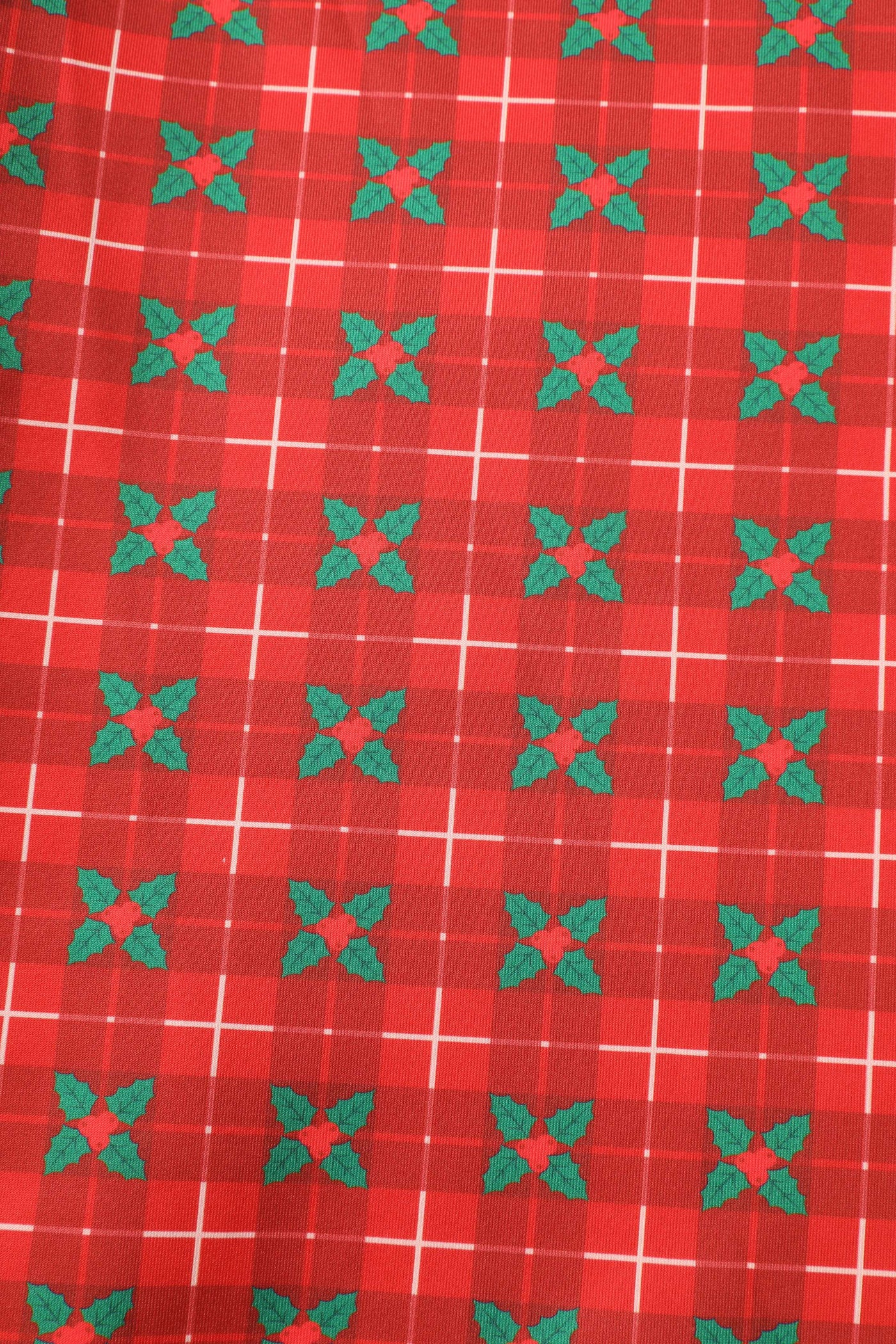 Scarlette Mistletoe Plaid Midi Dress