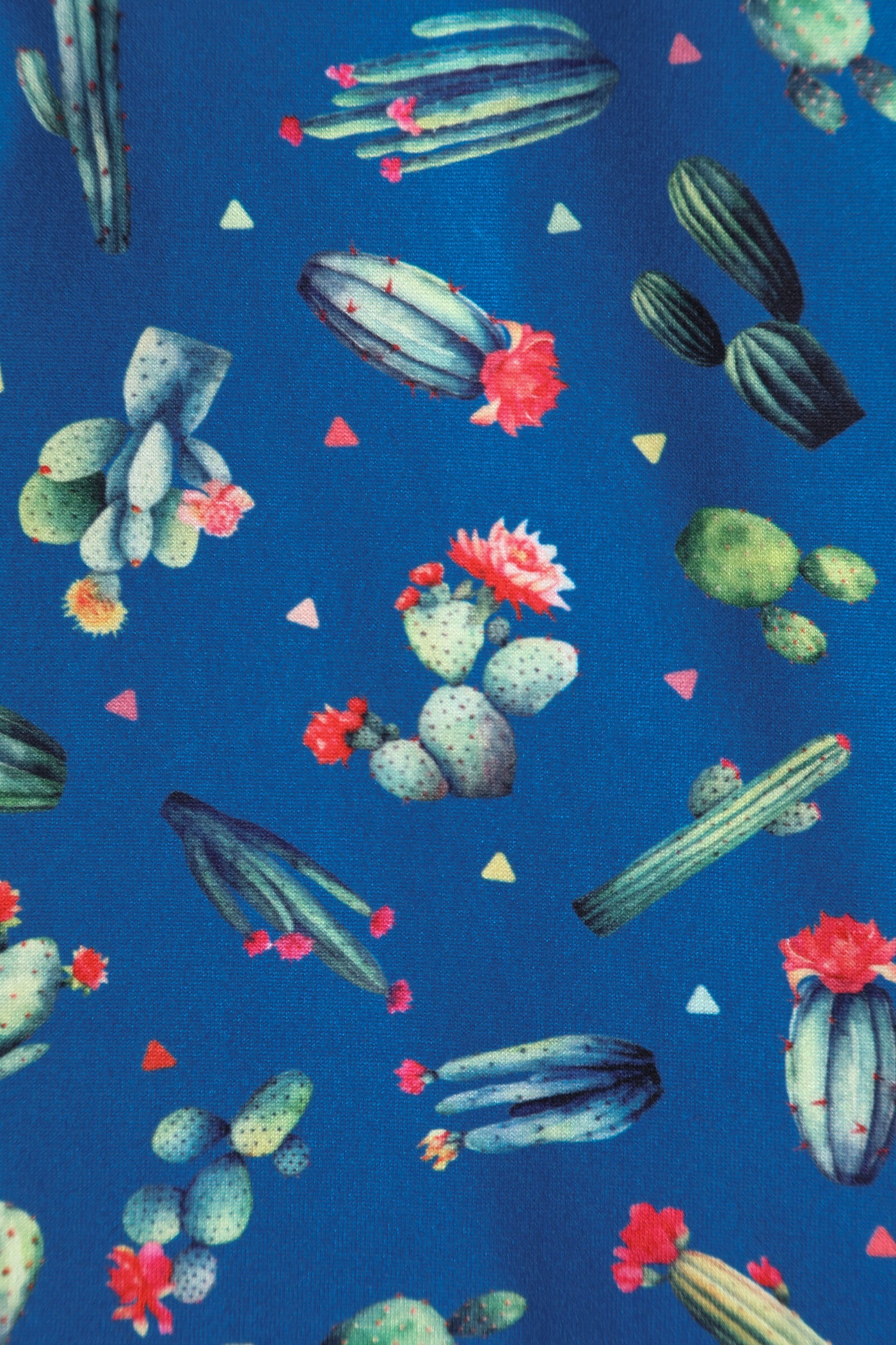 Matilda Cactus Blue Wrap Dress